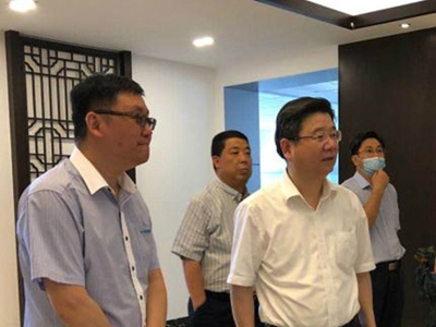 陳炳榮副市長調(diào)研立華制藥